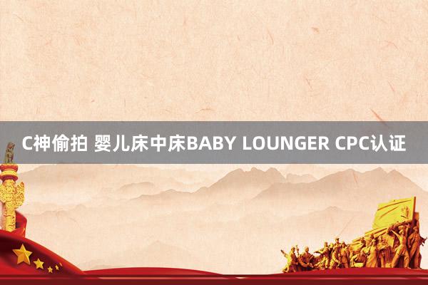 C神偷拍 婴儿床中床BABY LOUNGER CPC认证