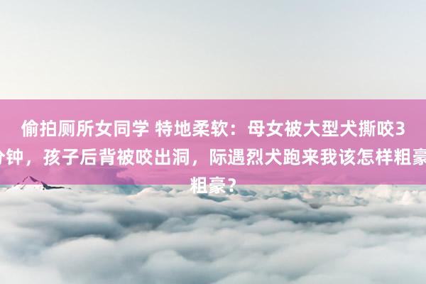 偷拍厕所女同学 特地柔软：母女被大型犬撕咬3分钟，孩子后背被咬出洞，际遇烈犬跑来我该怎样粗豪？